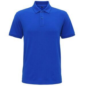 Asquith & Fox Mens Super Smooth Knit Polo Shirt / Bright Royal
